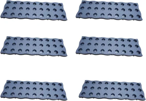 Vista 9 de PP Garden Fence Insert Plastic Fence Garden Picket Fence Bordes Césped Parterres Plantas Fronteras Decorativas Jardín Patio Productos al aire libre