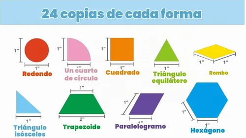 Vista 3 de ZazzyKid Juego de bloques de patrón magnético para niños: 216 piezas rompecabezas de forma geométrica Tangram - STEM