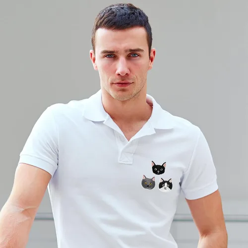 Vista 5 de 14 parches de gato para planchar para ropa, no tóxico, para coser en apliques bordados, parche pequeño para mochila, cuello, vestido, falda, jeans