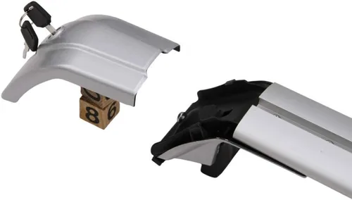 Vista 3 de Barras transversales plateadas para KIA Sportage 2016-2022, repuesto de barra transversal de aluminio para techo, bolsa de transporte de carga