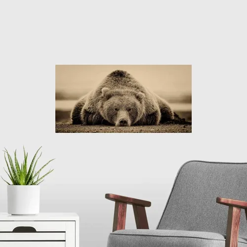 Vista 4 de GREATBIGCANVAS Impresión de póster sin marco para sueño profundo