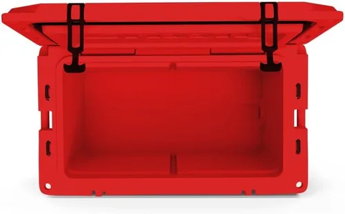 Vista 5 de Grizzly Coolers Refrigerador de 6 cuartos Rojo