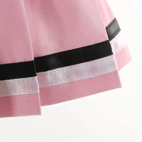 Vista 3 de yolsun - Disfraz de animadora para niñas, de Halloween, lindo uniforme