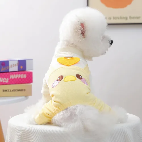 Vista 39 de Ropa de invierno para perros, overoles elegantes para mascotas para perros pequeños y medianos, lindo mono para cachorros, ropa clásica para perros