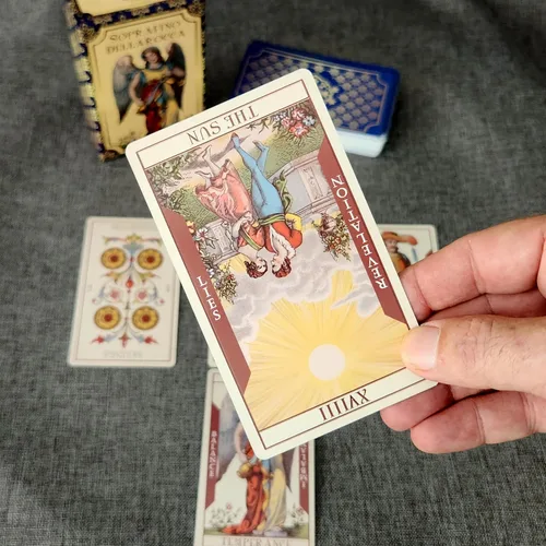 Vista 6 de Da Brigh Soprafino Dellarocca Baraja de Cartas de Tarot