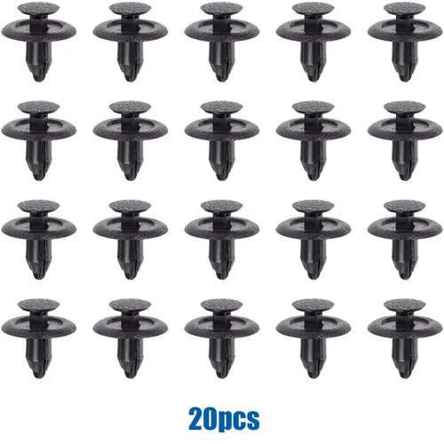 Vista 7 de 20 piezas de retenedor de cubierta de guardabarros y clip de panel de moldura para portón elevador GJ21-68-885B-02 para Mazda 2 3 5 6 626 CX-3 CX-30