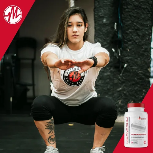 Vista 7 de Metabolic Nutrition Magnesio, 650 mg por porción, sin OMG, vegano, sin gluten, 90 cápsulas