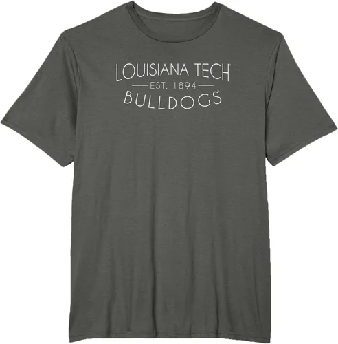Vista 5 de Camiseta simple de Louisiana Tech Bulldogs, Negro