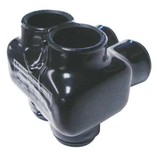 Vista 19 de Polaris - Conector aislado gris para conductor de cobre flexible de filamento fino, rango de cables 1-10 AWG y 2-10 AWG, 2 puertos, hexagonal
