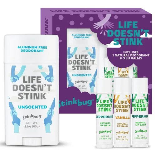 Vista 31 de Stinkbug Naturals - Desodorante orgánico sin aluminio con aceite de coco y aceites esenciales, sin parabenos, desodorante para piel sensible, 2.1