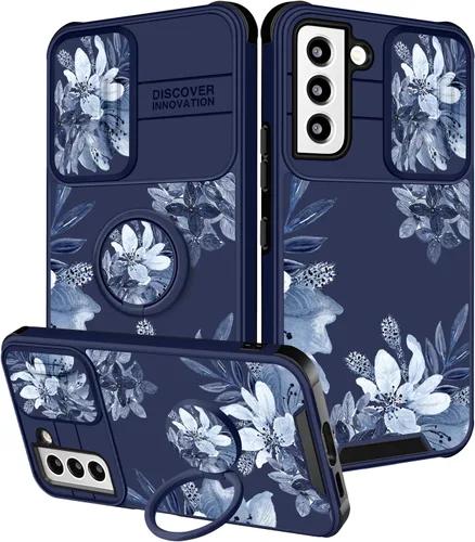Vista 157 de Funda 2 en 1 para Samsung Galaxy S23 Ultra Flamingo para mujeres y niñas, diseño femenino de flamencos con cubierta deslizante para cámara y soporte