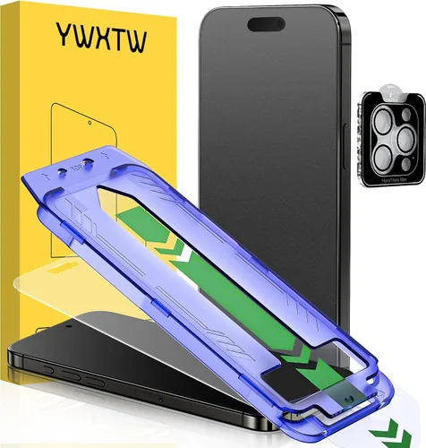 Vista 29 de YWXTW Protector de lente de cámara para iPhone 17 Pro, cobertura completa, protector de pantalla de lente de vidrio templado para iPhone 17 Pro