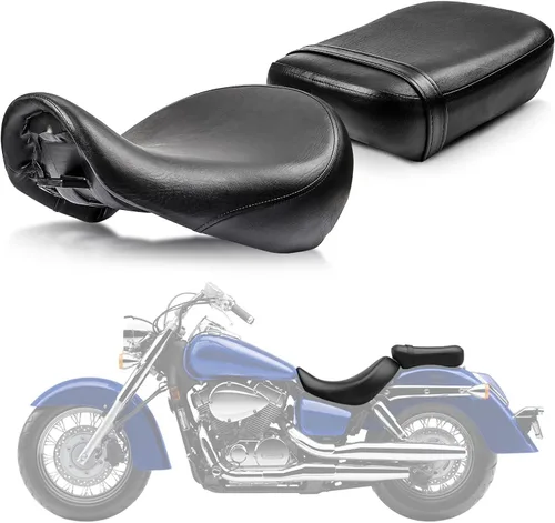 Vista 8 de PSLER Cojín para asiento trasero de pasajero para Shadow Aero VT750C 2004-2023 Reemplazo del asiento del pasajero trasero diseñado