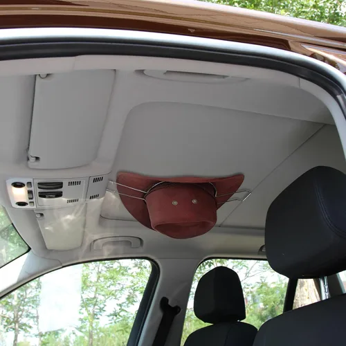 Vista 3 de MagiDeal Soporte para sombrero de vaquero, resistente y resistente con resorte integrado, para evitar que tu sombrero termine en la tabla del piso