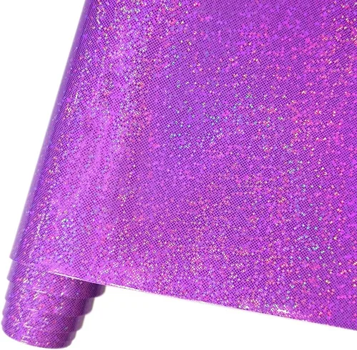 Vista 9 de HYANG - Espejo holográfico de piel sintética de color negro, cristal láser, 1 rollo de 12 x 53 pulgadas, piel sintética muy adecuado para aretes