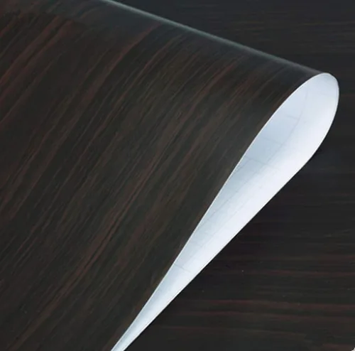 Vista 3 de UPREDO Papel tapiz adhesivo de vinilo para panel de grano de madera marrón, 15.8 x 79 pulgadas