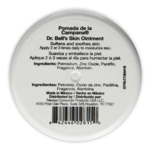 Vista 5 de Pomada De La Campana Crema Medicada 1.2 Oz (Paquete de 2) Dr Bell's