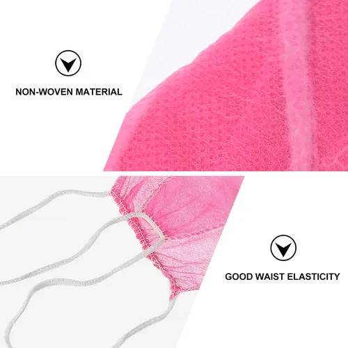 Vista 3 de EXCEART 200pcs Tanga Desechable Bragas Ropa Interior T Tangas Mujeres para Spray Bronceado Spa Ropa Interior Rosa