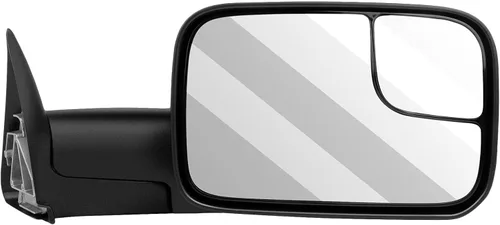 Vista 26 de Espejos de remolque para 1994-1997 para Dodge para Ram 1500 para Ram 2500 para Ram 3500 Modelos, espejos de remolque con espejos laterales