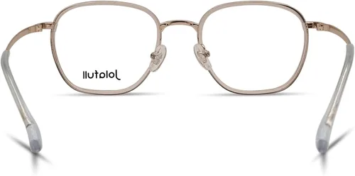 Vista 4 de jolafull JF1808 Man's Women's Square Prescription Gafas ópticas Marcos 2.047 in