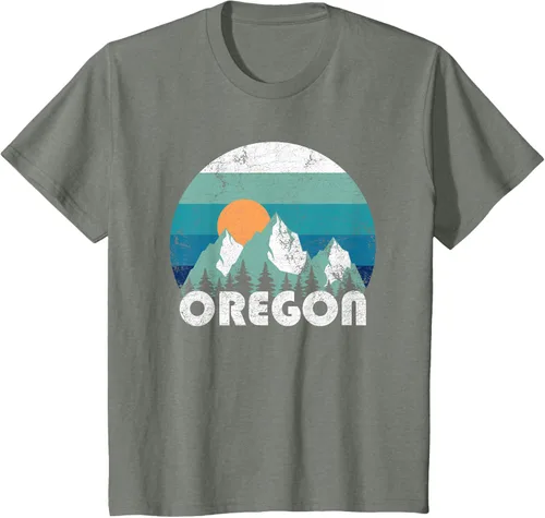 Vista 110 de Oregon State Retro Vintage Camiseta