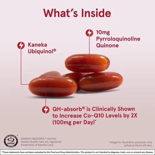 Vista 2 de Suplemento QH Plus PQQ Jarrow Formulas, QHPQ, 1, 1