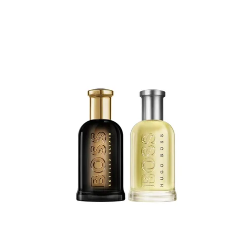 Vista 8 de Hugo Boss Bottled Elixir Parfum – Woody Men's Cologne – With Notes of Incense, Vetiver & Cedarwood Essence – Long Lasting Fragrance