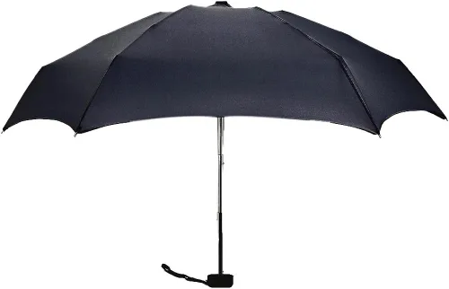 Vista 3 de Smartcoco Mini paraguas de bolsillo con funda impermeable resistente al viento, paraguas de viaje compacto plegable