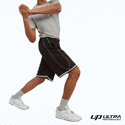Vista 3 de Ultra Performance Paquete de 5 pantalones cortos para hombre, pantalones cortos atléticos de gimnasio, pantalones cortos de baloncesto para hombres