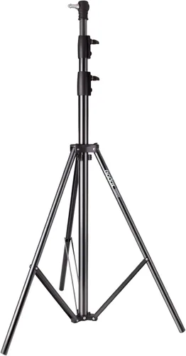 Vista 9 de Godox Soporte de luz de fotografía de aluminio para iluminación de estudio fotográfico, cajas de luz, paraguas, fondos - 240 cm, 94 pulgadas