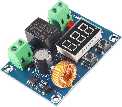 Vista 5 de 2pcs XH-M609 Módulo de protección de voltaje DC 12-36V Pantalla digital Módulo de protección de circuito de sobredescarga