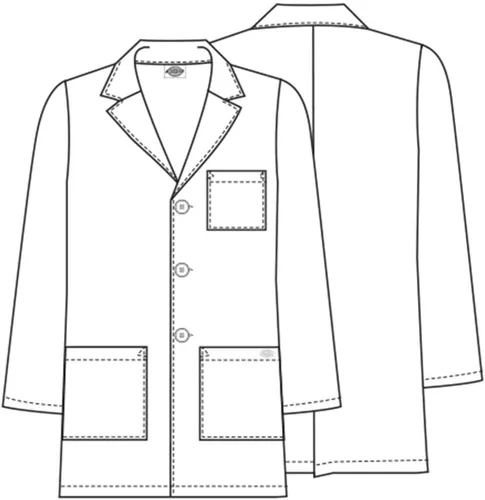 Vista 6 de Dickies EDS Professional 81404 - Abrigos de laboratorio para hombre (31 pulgadas)