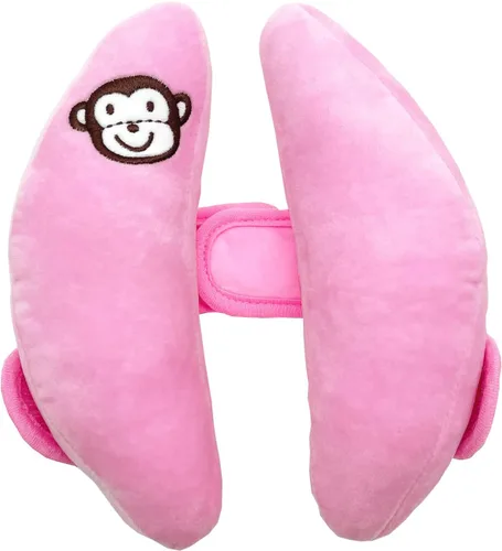 Vista 10 de Almohada de viaje ajustable para bebés, soporte de cabeza portátil