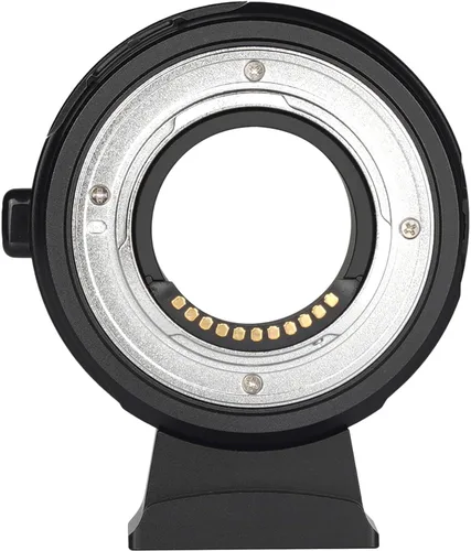 Vista 2 de Adaptador de lentes de enfoque automático EF-M1 de metal compatible con lentes Canon EF para cámaras Iumix/oIympus/bmpcc Micro Cuatro Tercios (M4/3)