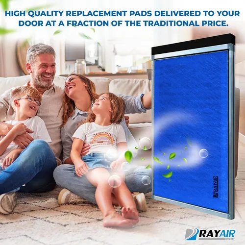 Vista 5 de RAYAIR SUPPLY Almohadillas de filtro de repuesto de 18 x 24 pulgadas compatibles con filtros de aire SolaceAir 18x24 (paquete de 3)