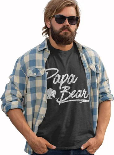 Vista 9 de Texas Tees, Mama Shirt, Papá Camisas para hombres