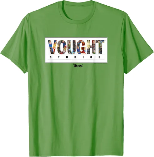 Vista 11 de The Boys Vought Comic Logo - Camiseta, Azul / Patchwork, S Azul Marino