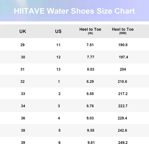 Vista 2 de HIITAVE Zapatos de agua para niños y niñas, de secado rápido, para deportes acuáticos, zapatos deportivos ligeros (niños pequeñosniños grandes)