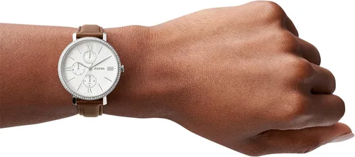 Vista 4 de Fossil Womens Jacqueline Quartz Stainless Steel Three-Hand Watch