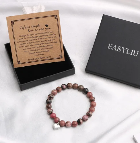 Vista 7 de Pulsera para profesora, regalos de agradecimiento para ella, regalos para profesores, amigos, hija, nieta, regalos de graduación, mamá, hermana