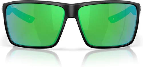 Vista 15 de Costa Del Mar Gafas de sol rectangulares Rincon II para hombre Marrón Mate Humo/Gris 20.46 oz
