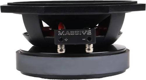 Vista 3 de Massive Audio Altavoz de rango medio MC6R de 6.5" 540W RMS, 8 ohmios, cesta de aluminio fundido, altavoz de alta eficiencia, para DJ, PA