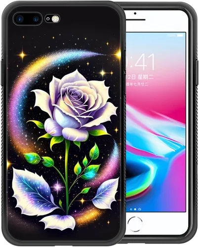 Vista 28 de ZHEGAILIAN Funda compatible con iPhone SE 2022, diseño de patrón de policarbonato duro, funda protectora de TPU suave antideslizante para iPhone SE