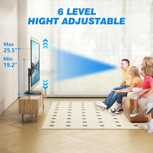 Vista 4 de Rfiver - Soporte universal giratorio para TV con soporte para televisores LCD LED