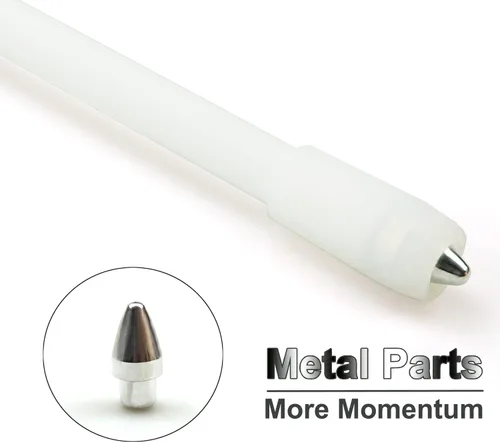 Vista 3 de Penspinning - Bolígrafos de viaje Mod Pen Spinning Mods Spinner Spin Stick antideslizante para principiantes, color blanco Negro