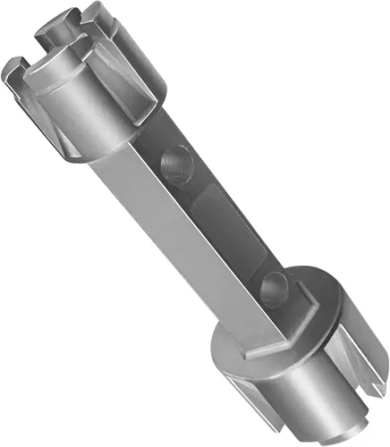 Vista 5 de Llave de desagüe de bañera, llave de drenaje resistente, llave de aleación de aluminio para instalar y quitar la mayoría de desagües de baño y ducha