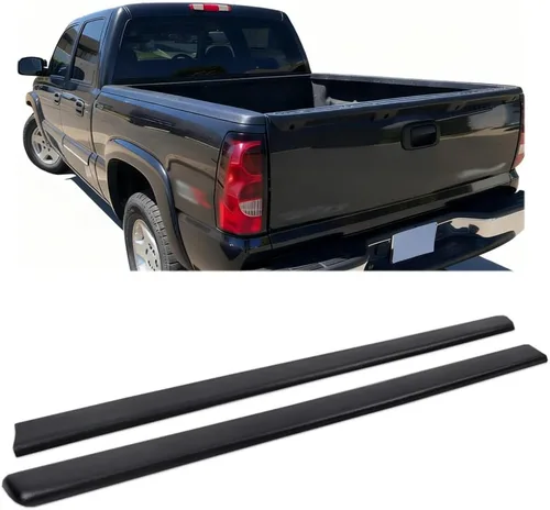 Vista 14 de Tapas para rieles de cama compatibles con Chevy Silverado 1999 2000 2001 2002 2003 2004 2005/GMC Sierra 1500 izquierda del conductor y lado derecho