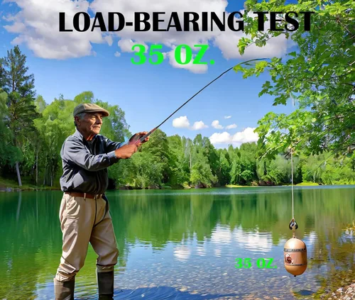 Vista 7 de Caña de pescar telescópica Tenkara de 1,5 m/2,7 m/3,6 m - Cañas de pescar ultraligeras para viajes - Caña plegable portátil para bass y crappie