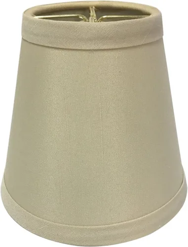 Vista 31 de Royal Designs, Inc. Lámpara de araña de tapa dura Empire Basic Shade CS-984-5AGL, oro antiguo, 3 x 5 x 4,5