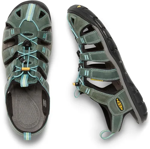 Vista 4 de KEEN Sandalia Clearwater CNX de piel para mujer